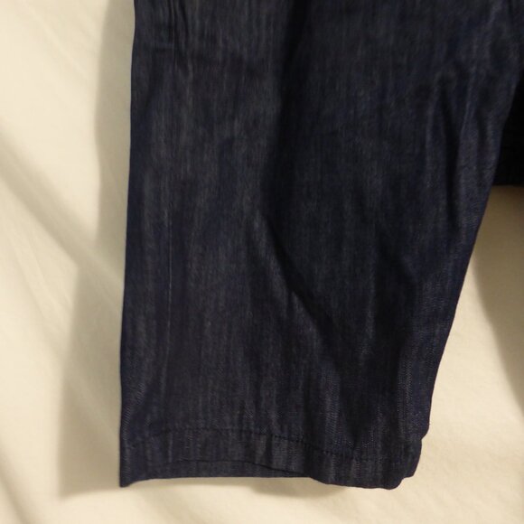 H&M | kids 12-13 years | Dark Blue Lightweight Pull-On Denim / Jean Shorts | NWT - Picture 7 of 16